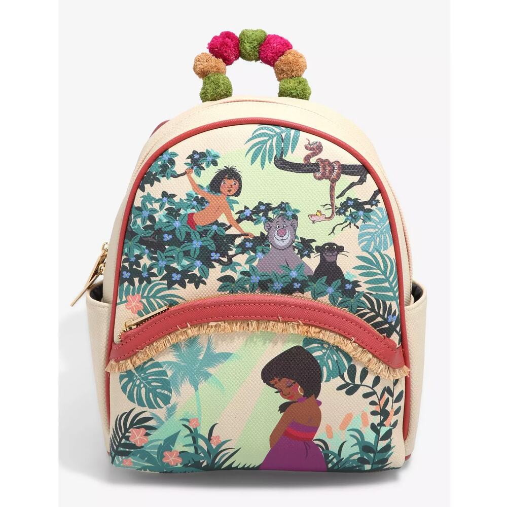 Danielle Nicole Disney The Jungle Book Mowgli & Shanti Mini Backpack NWT